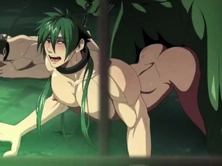 Hentai chick enjoys anal sex at the gym