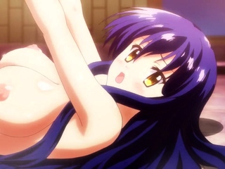 Awesome hentai anal sex with stunning excited nurse