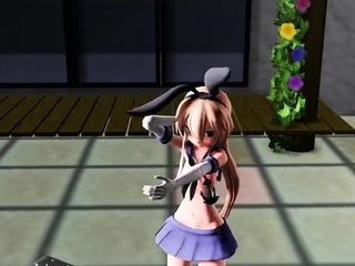 Foxy 3D Superwoman bounces up and down on a cock