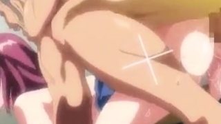 Hentai chick enjoys anal sex at the gym