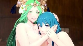 Hentai chick enjoys anal sex at the gym