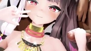 Hentai chick enjoys anal sex at the gym